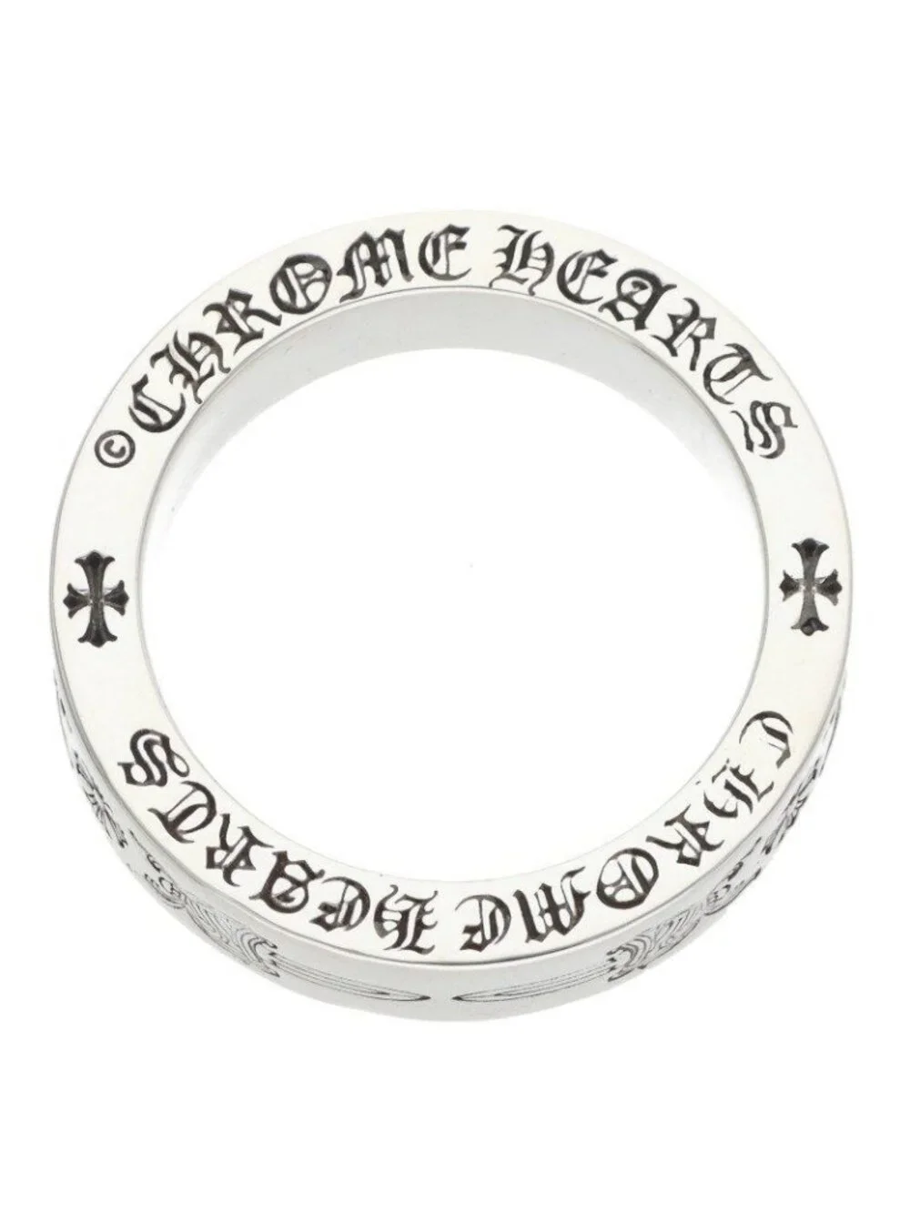 Chrome Hearts Spacer Dagger Silver Ring